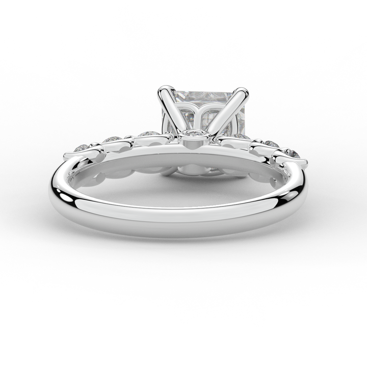 2.60CT.TW ASSCHER LAB DIAMOND SOLITAIRE ENGAGEMENT RING - Nazarelle