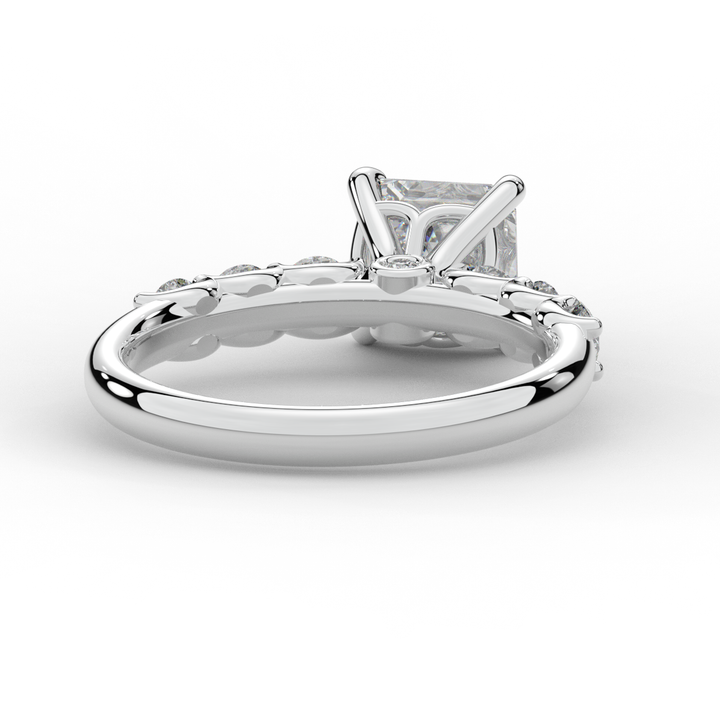 2.60CT.TW ASSCHER LAB DIAMOND SOLITAIRE ENGAGEMENT RING - Nazarelle