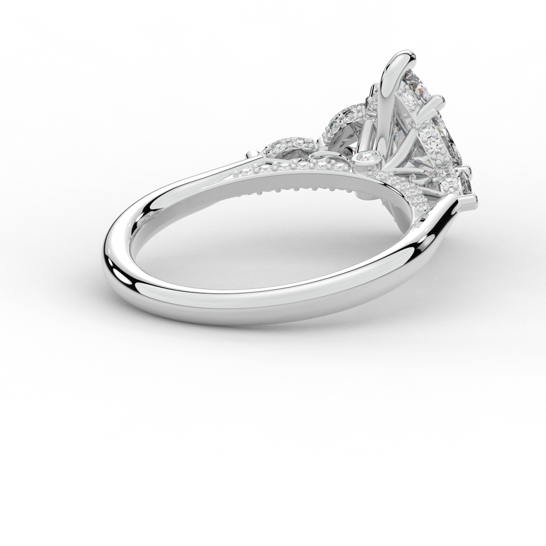 1.50CT.TW MARQUISE LAB DIAMOND ENGAGEMENT RING - Nazarelle