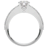 1.75CT.TW ROUND LAB DIAMOND SOLITAIRE ENGAGEMENT RING - Nazarelle