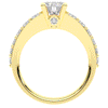 1.75CT.TW ROUND LAB DIAMOND SOLITAIRE ENGAGEMENT RING - Nazarelle