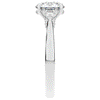 2.40CT.TW ROUND LAB DIAMOND 3 STONE ENGAGEMENT RING - Nazarelle