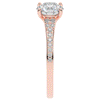 1.65CT.TW ROUND LAB DIAMOND SOLITAIRE ENGAGEMENT RING - Nazarelle