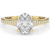 1.65CT.TW OVAL LAB DIAMOND SOLITAIRE ENGAGEMENT RING - Nazarelle