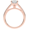 1.40CT.TW PRINCESS LAB DIAMOND SOLITAIRE ENGAGEMENT RING - Nazarelle