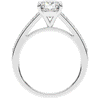 1.65CT.TW CUSHION LAB DIAMOND SOLITAIRE ENGAGEMENT RING - Nazarelle