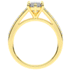 1.90CT.TW MARQUISE LAB DIAMOND SOLITAIRE ENGAGEMENT RING - Nazarelle