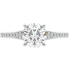 1.65CT.TW ROUND LAB DIAMOND SOLITAIRE ENGAGEMENT RING - Nazarelle