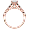 1.20CT.TW PRINCESS LAB DIAMOND SOLITAIRE ENGAGEMENT RING - Nazarelle