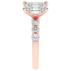 2.60CT.TW EMERALD CUT LAB DIAMOND SOLITAIRE ENGAGEMENT RING - Nazarelle