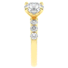 2.60CT.TW ROUND LAB DIAMOND SOLITAIRE ENGAGEMENT RING - Nazarelle