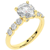 2.60CT.TW ROUND LAB DIAMOND SOLITAIRE ENGAGEMENT RING - Nazarelle