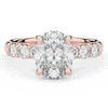 2.60CT.TW OVAL LAB DIAMOND SOLITAIRE ENGAGMENT RING - Nazarelle