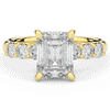 2.60CT.TW EMERALD CUT LAB DIAMOND SOLITAIRE ENGAGEMENT RING - Nazarelle