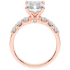 2.60CT.TW RADIANT LAB DIAMOND SOLITAIRE ENGAGEMENT RING - Nazarelle