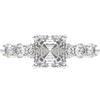 2.60CT.TW ASSCHER LAB DIAMOND SOLITAIRE ENGAGEMENT RING - Nazarelle