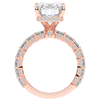 11.90CT.TW EMERALD CUT LAB DIAMOND SOLITAIRE ENGAGEMENT RING - Nazarelle