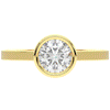 1.40CT.TW ROUND LAB DIAMOND SOLITAIRE ENGAGEMENT RING - Nazarelle