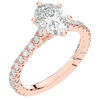 2.00CT.TW OVAL LAB DIAMOND SOLITAIRE ENGAGEMENT RING - Nazarelle