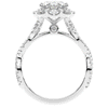 3.00CT.TW OVAL LAB DIAMOND HALO ENGAGEMENT RING - Nazarelle