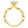 3.50CT.TW OVAL LAB DIAMOND SOLITAIRE ENGAGEMENT RING - Nazarelle