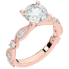 2.50CT.TW ROUND LAB DIAMOND SOLITAIRE ENGAGEMENT RING - Nazarelle