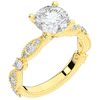 2.50CT.TW ROUND LAB DIAMOND SOLITAIRE ENGAGEMENT RING - Nazarelle