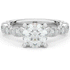 2.50CT.TW ROUND LAB DIAMOND SOLITAIRE ENGAGEMENT RING - Nazarelle