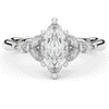 1.50CT.TW MARQUISE LAB DIAMOND ENGAGEMENT RING - Nazarelle