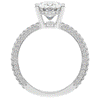 3.15CT.TW OVAL LAB DIAMOND SOLITAIRE ENGAGEMENT RING - Nazarelle