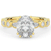 3.60CT.TW OVAL LAB DIAMOND SOLITAIRE ENGAGEMENT RING - Nazarelle