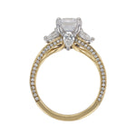 18K Yellow Gold Split Shank Engagement Ring, 1.20ct. - Nazarelle