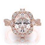 Nazarelle Charmed Diamond Engagement Ring Setting - Nazarelle